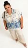 Immagine di PLUS SIZE FLORAL PRINT SHIRT